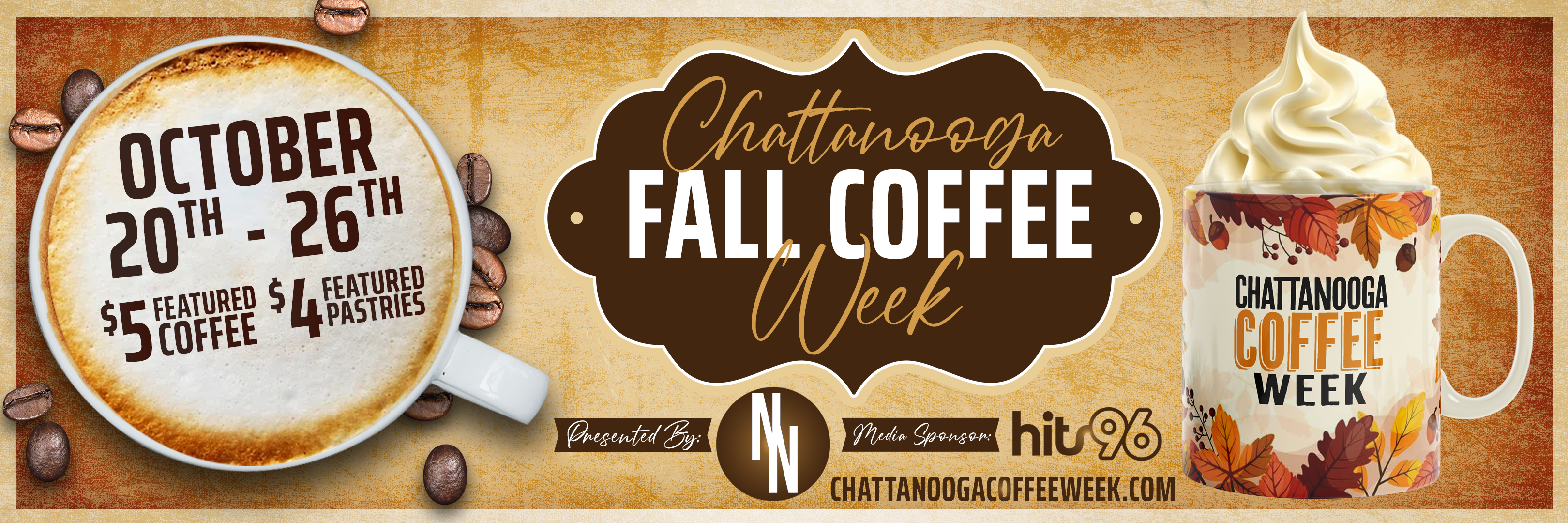 Chattanooga Fall Coffee Week - Sip into Autumn Flavors