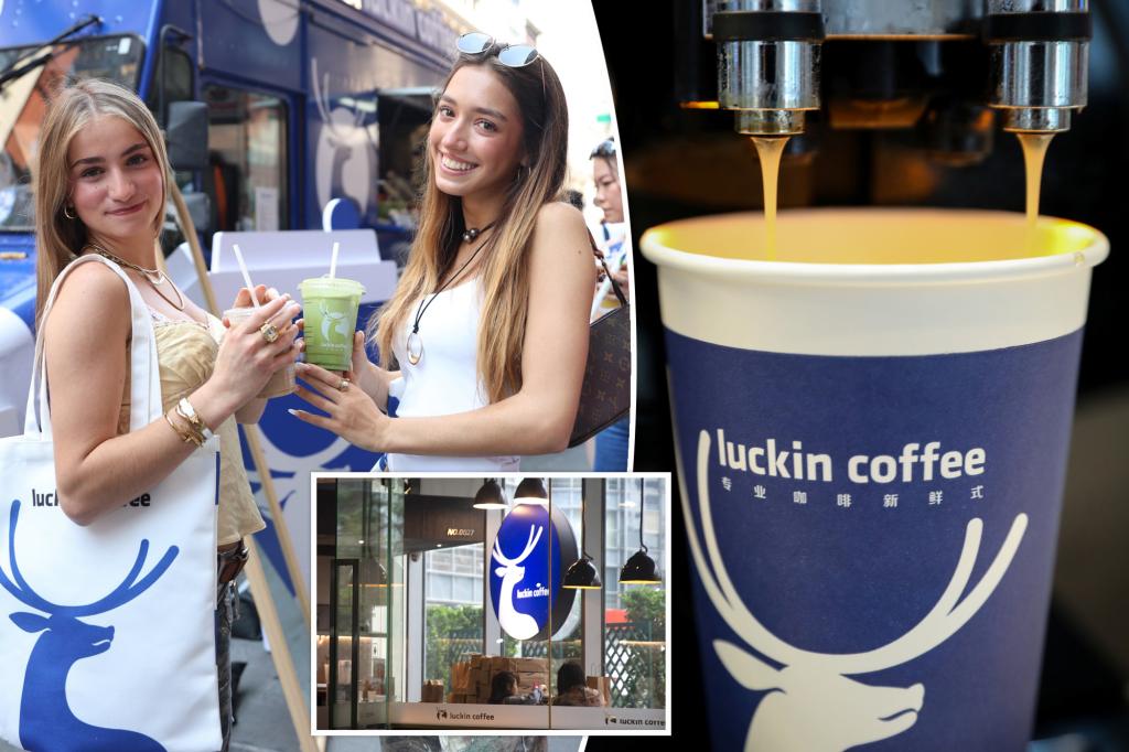 Luckin Coffee Makes Its Bold Debut in New York City