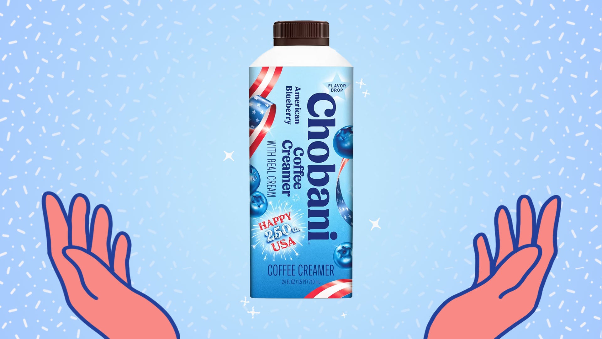 Blueberry Coffee Trend Takes Off with Chobani's New Creamer