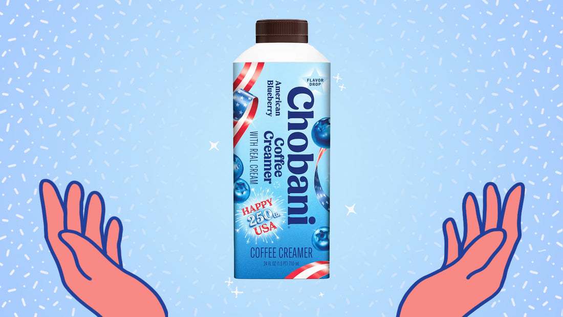 Blueberry Coffee Trend Takes Off with Chobani's New Creamer