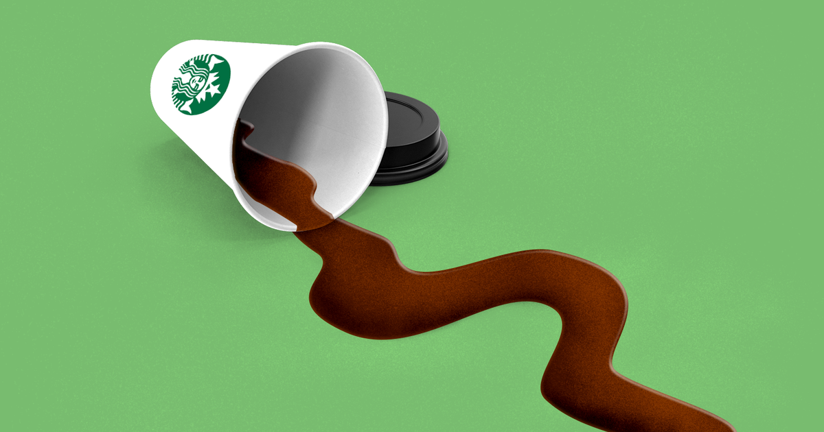 Starbucks Hits a Bitter Patch with Falling Sales and Stock