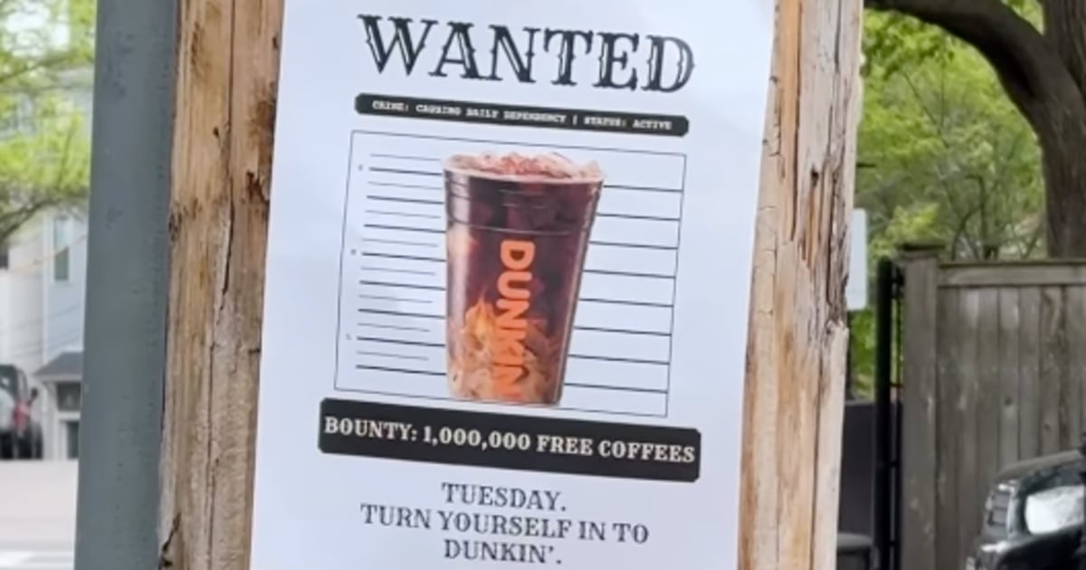 Dunkin’ Offers Another Chance for Free Coffee Lovers