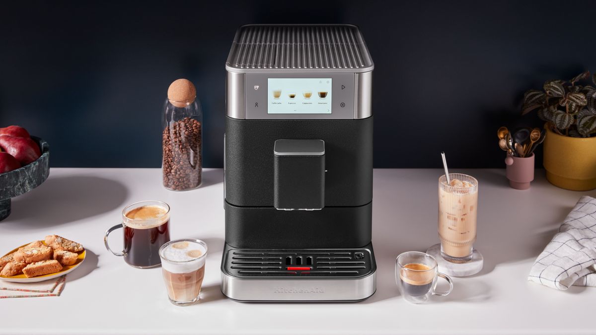 New KitchenAid Coffee Makers Brew Quietly and Offer 40 Drinks