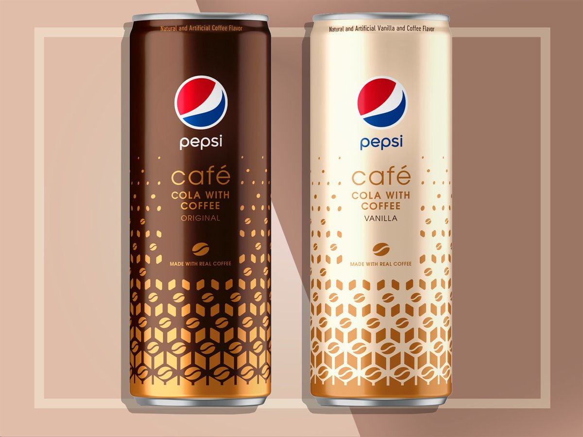 Pepsi Café - The Carbonated Coffee Hybrid You Didn't Know You Needed