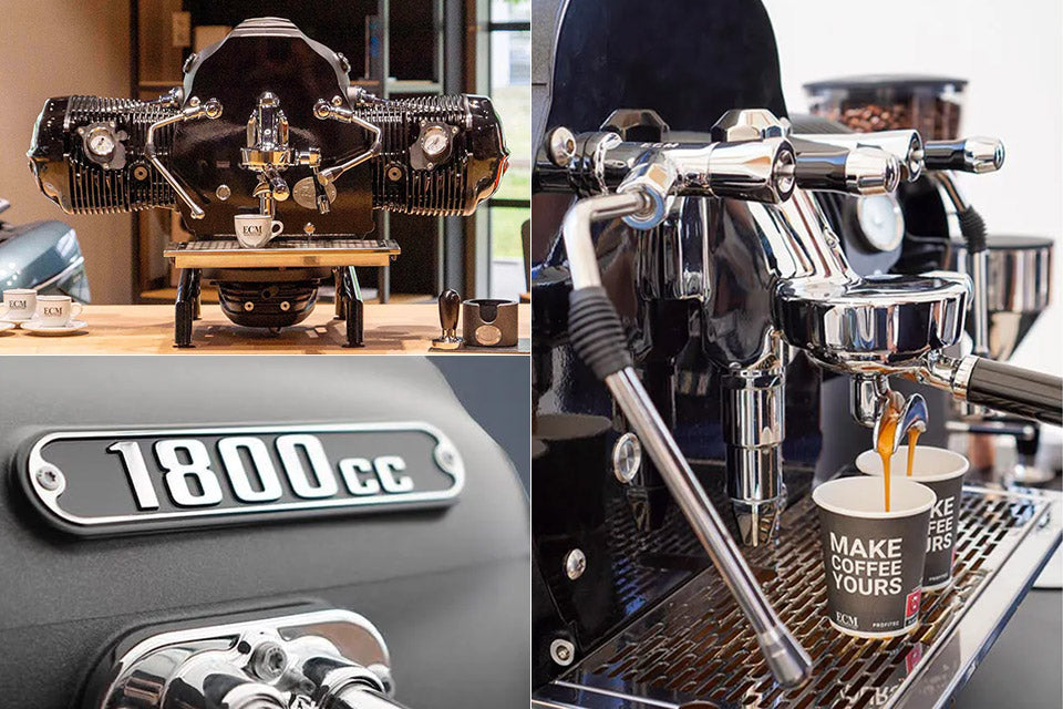 BMW's Big Coffee Boxer - A Motorcycle Engine That Brews Coffee