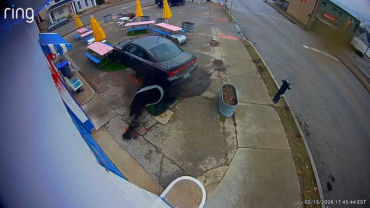 Car Crashes Through Germantown Coffee Shop Patio, No Injuries Reported
