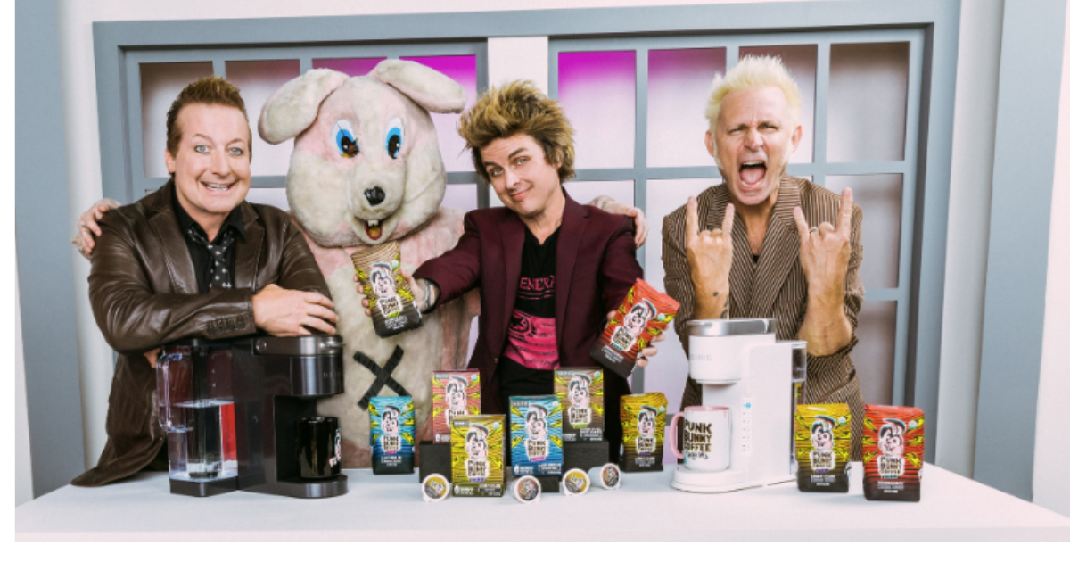 Green Day Launches Punk Bunny Coffee with Keurig Partnership