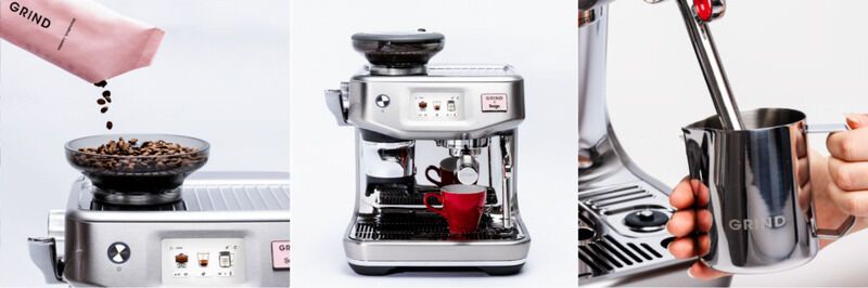 Chic Coffee at Home with the Grind x Sage Barista Touch™ Impress