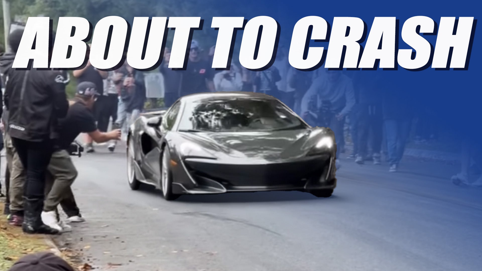 McLaren 600LT Crash - A Show-Off Gone Wrong at Cars and Coffee