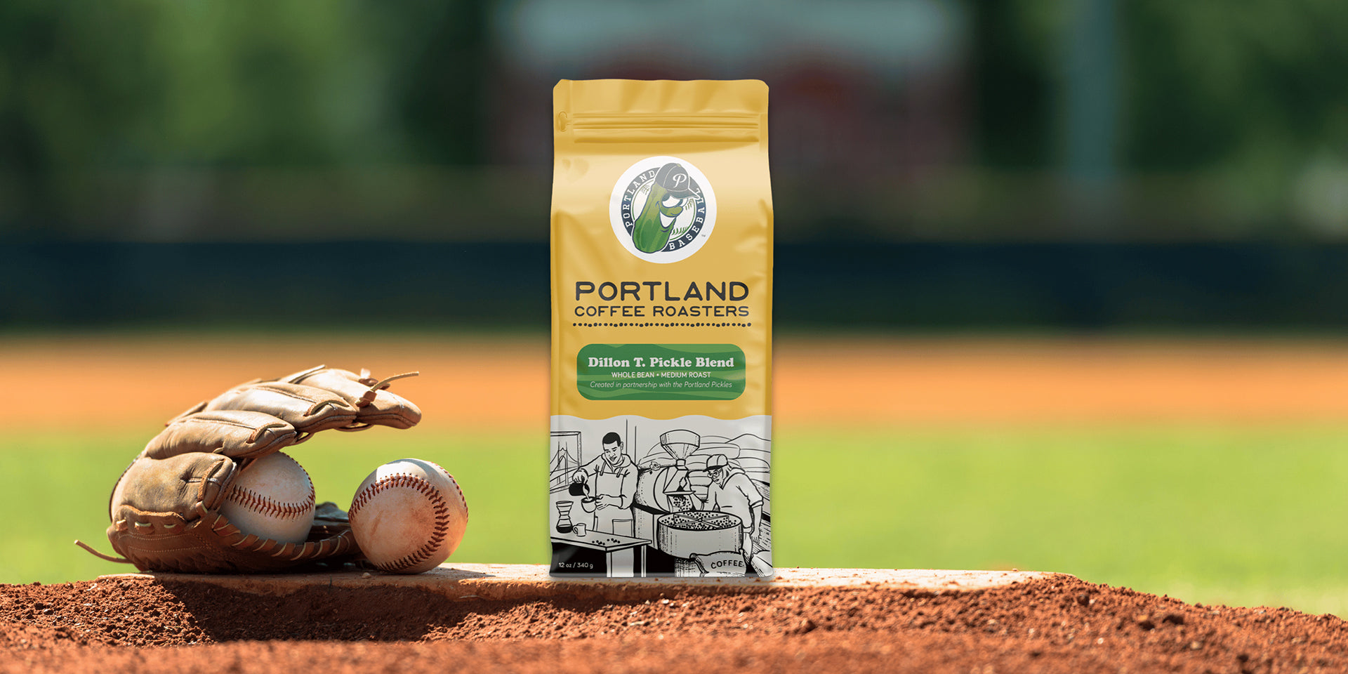 Dillon T. Pickle Blend - Portland Pickles and Portland Coffee Roasters Team Up