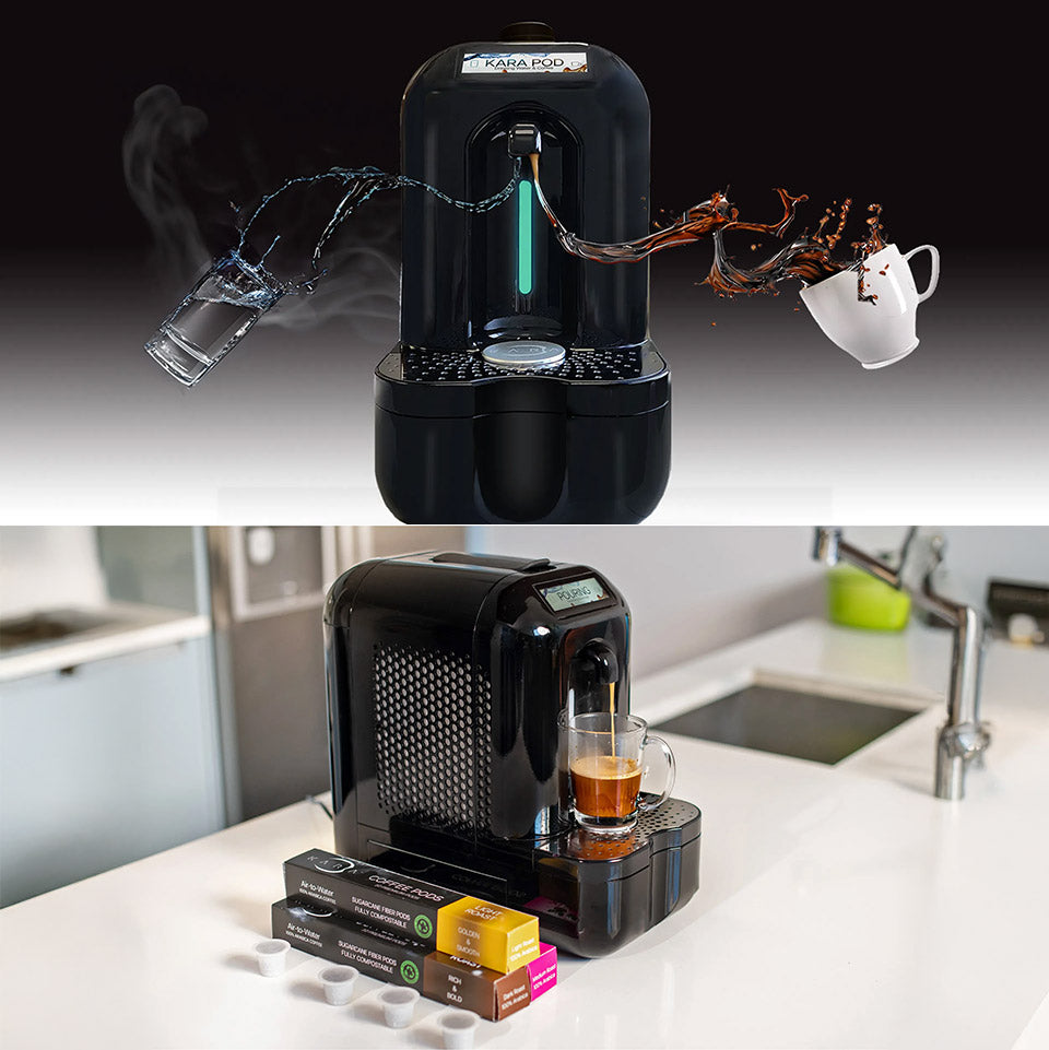 Karapod Revolutionizing Hydration - Meet the Kara Pod Coffee Maker – Lux Cafe Club