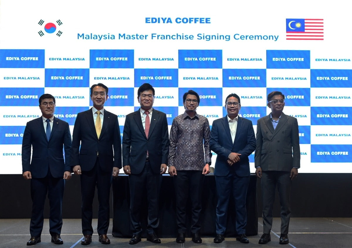 Ediya Coffee Signs Master Franchise Agreement for Malaysian Expansion