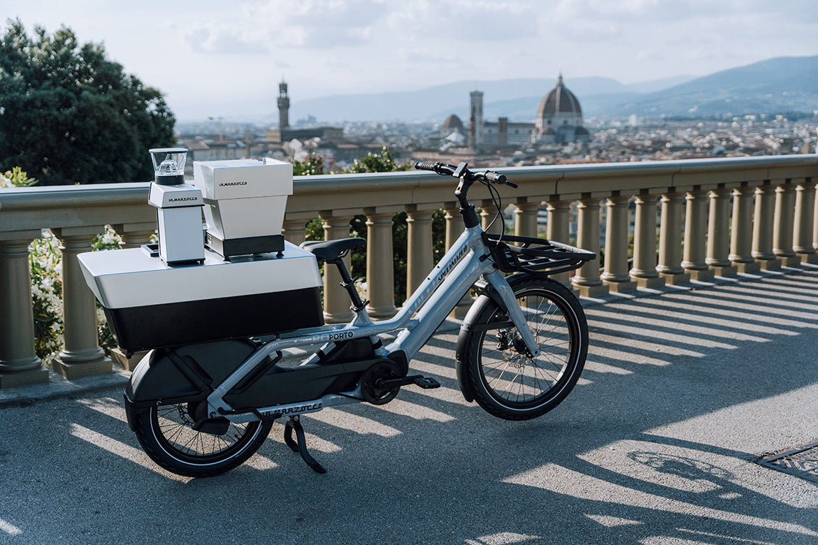 La Marzocco and Specialized Unveil Mobile Cafe on a Bike