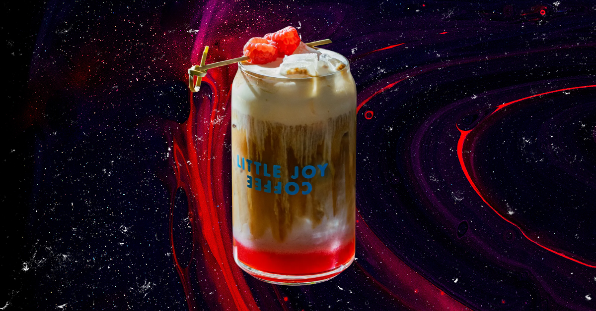 Raspberry Danish Latte - The Viral Drink Taking Cafes by Storm