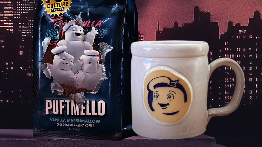 Ghostbusters Mini-Puft Mug Set Launching Soon with Sweet Coffee Pairings