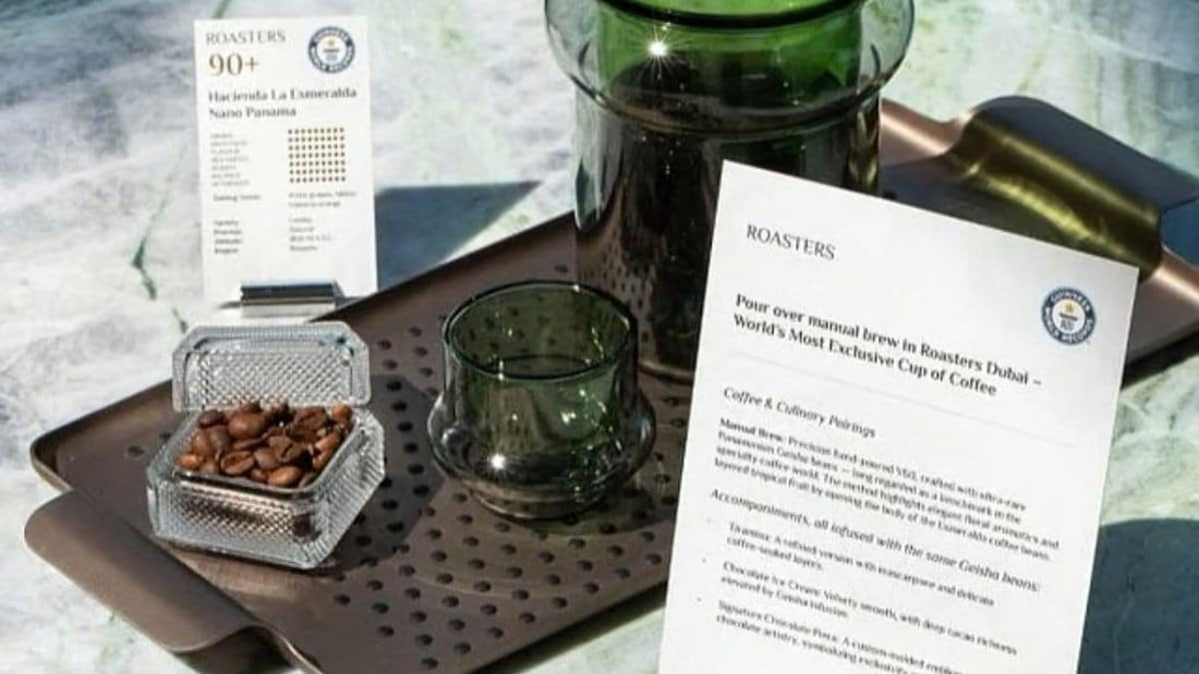 World's Most Expensive Coffee - A Luxurious Brew in Dubai