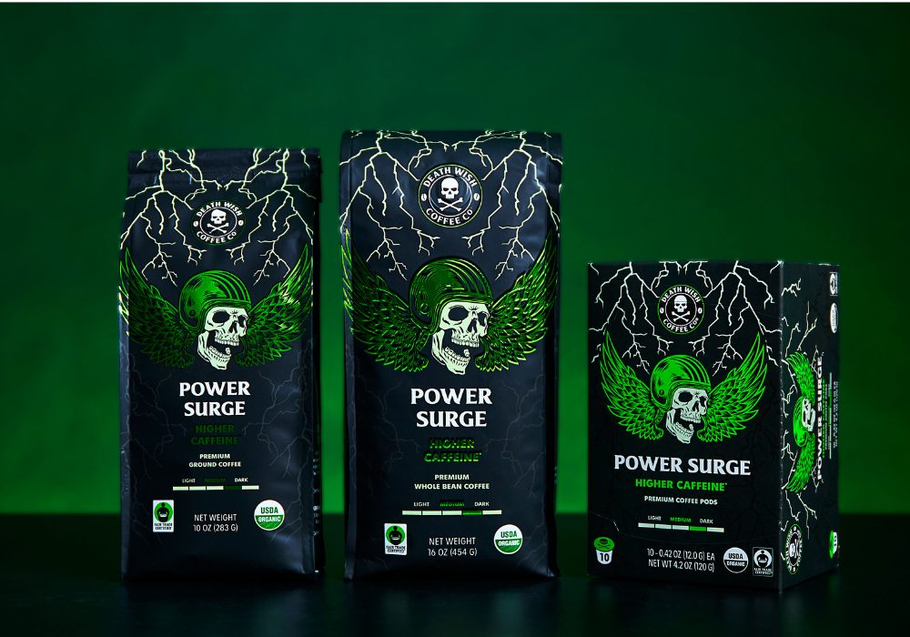 Death Wish Coffee Launches Power Surge for Ultimate Energy Boost