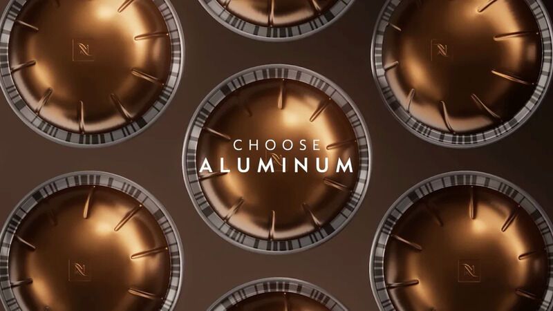 Nespresso's New Campaign Champions Aluminum for Sustainability