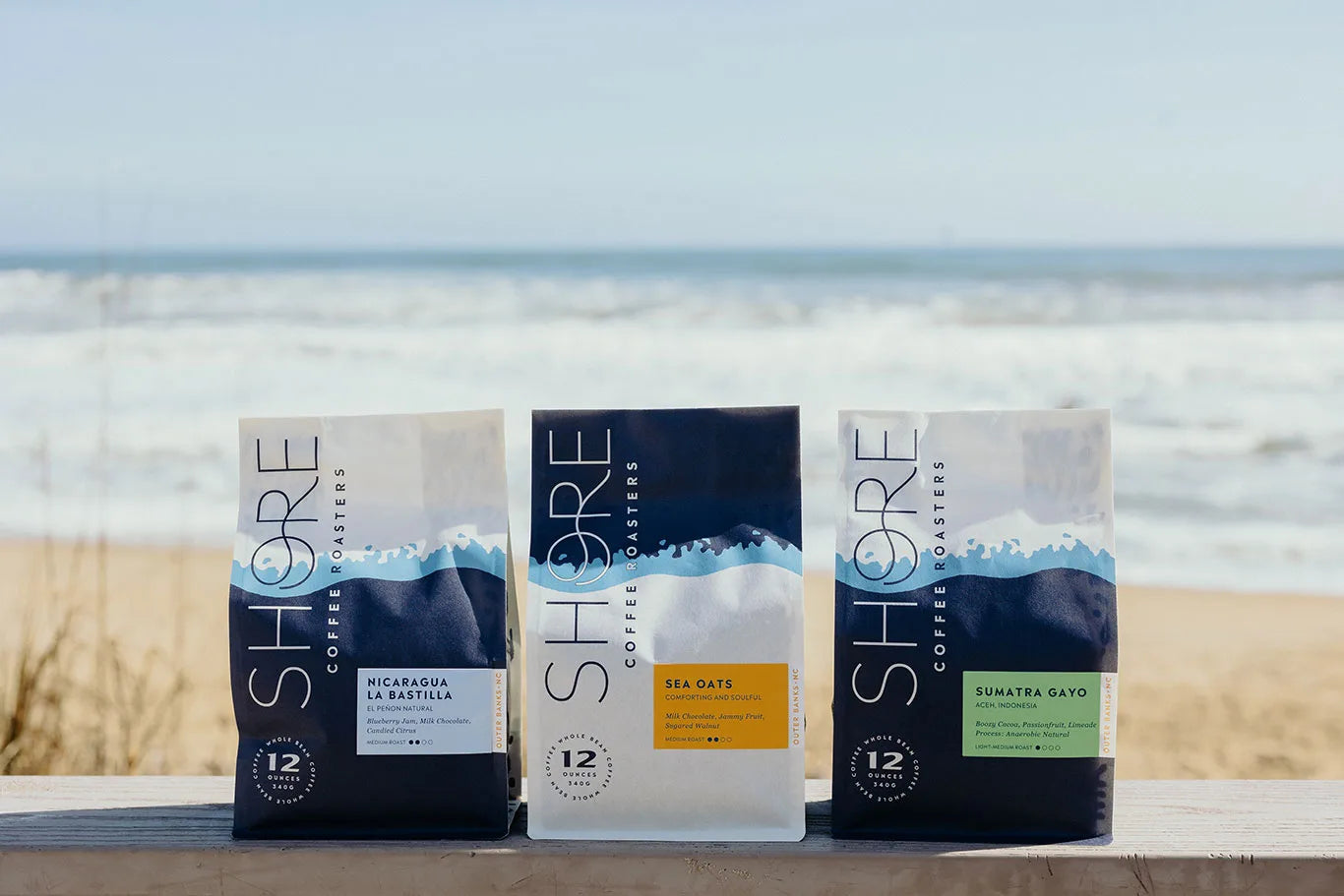 Coastal Vibes Perk Up New Coffee Branding