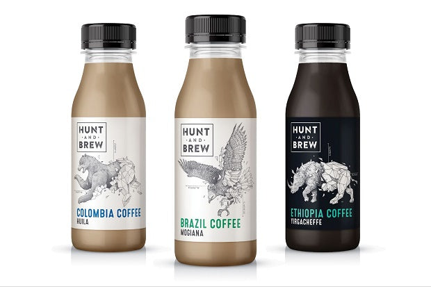 Hunt And Brew Launches Real Coffee RTD Range in the UK