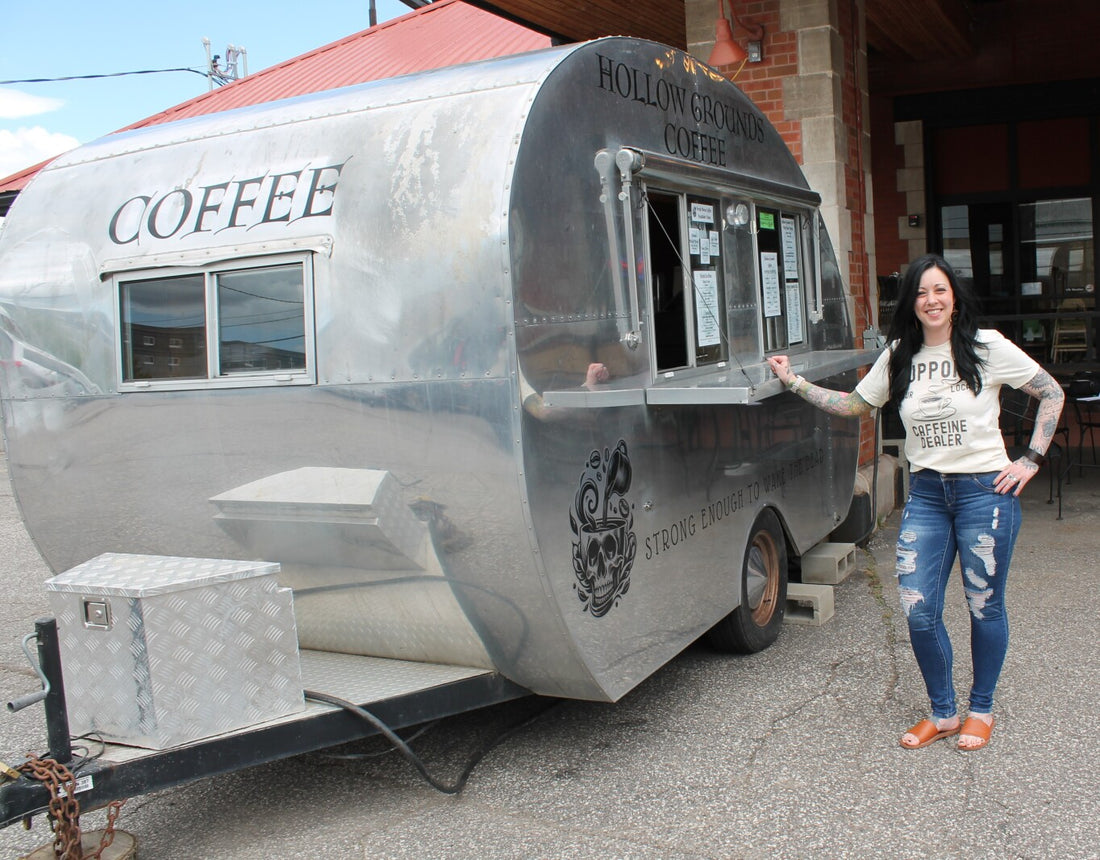 Spooky Coffee and Pizza Pair Up - Hollow Grounds Brews in Superior