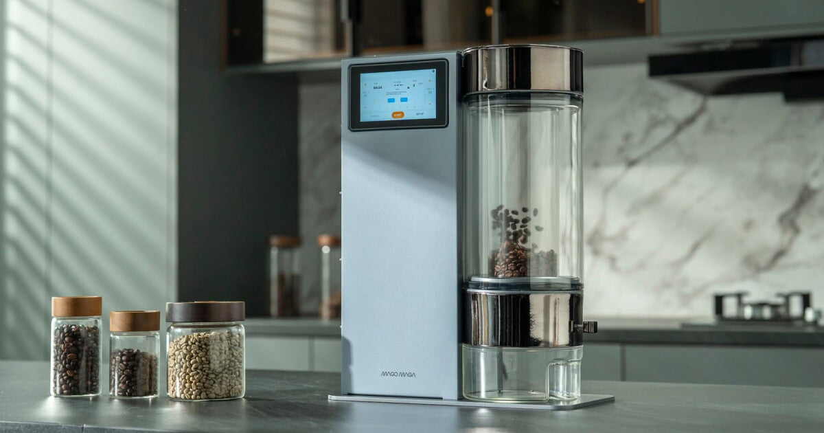 Mago Maga Launches AI-Powered Roma-X Coffee Roaster for Enthusiasts