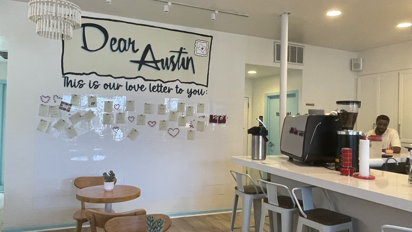 Dear Austin Coffee Bar Brings Love and Lattes to South Lamar