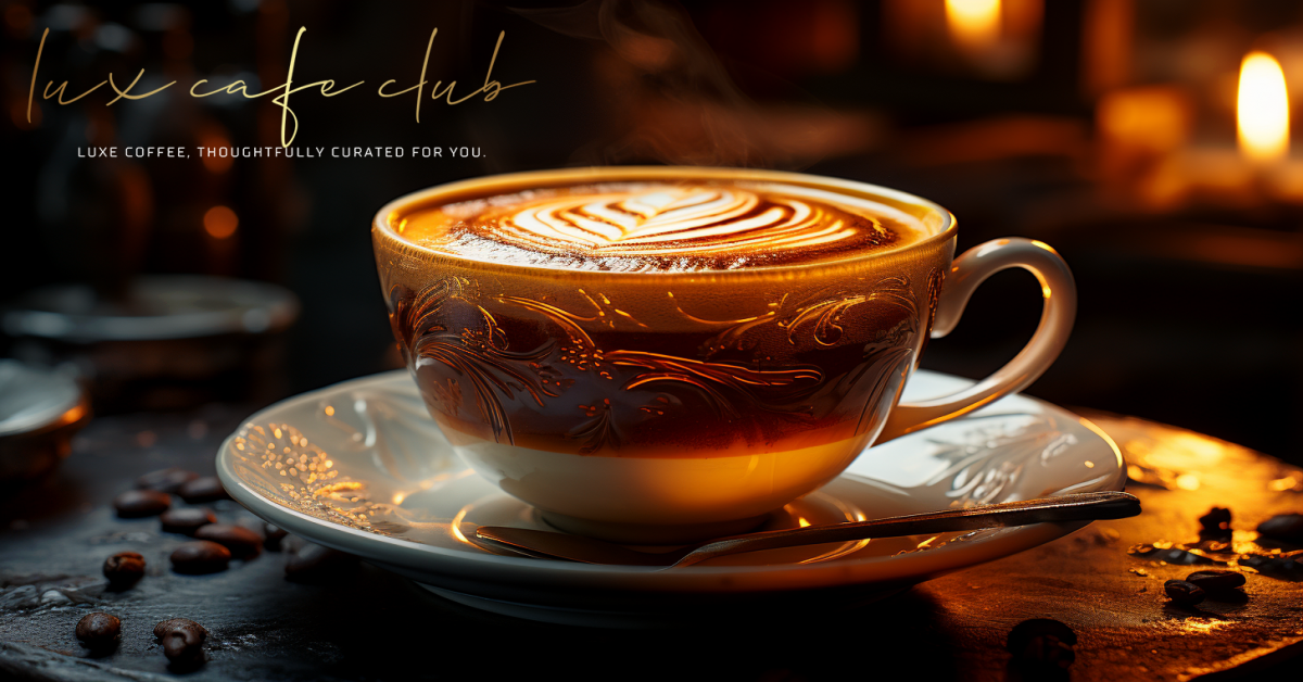 Luxury coffee hotsell